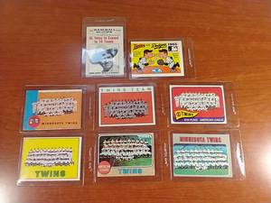 1960s Minnesota Twins Cards