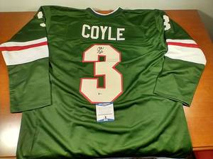 Signed Charlie Coyle Minnesota Wild Jersey - WCOA