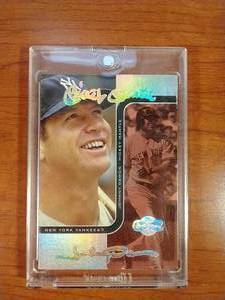2006 Topps Co-Signers Mickey Mantle Card - #d 25