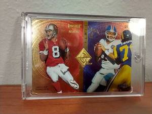 1995 Playoff Absolute Quad Series - Young, Elway, Marino, Montana