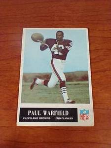 1965 Paul Warfield Rookie Card