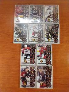 1995-96 Fleer Ultra View Hot Packs Complete Set - 1010