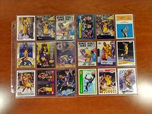 18 Kobe Bryant Cards