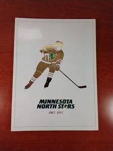1987 Minnesota North Stars Anniversary Collectible Book