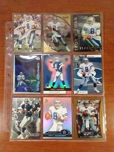 9 Troy Aikman Cards