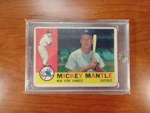 1960 Topps Mickey Mantle Card