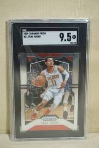 lot 13 image: 2019-20 Panini Prizm Trae Young #31 - SGC 9.5 MT