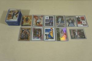 lot 73 image: Basketball Cards - Inserts, Parallels, KAT, Kawhi, Irving, Harden