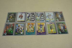 lot 78 image: Football Cards - Jefferson, Tua, Herbert, Lance