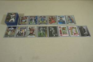 lot 83 image: Football Cards - Fields, Mahomes, Zeke, Cousins Rookie