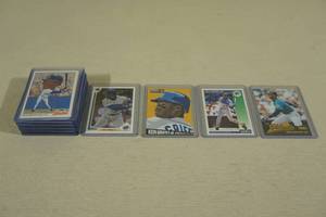 lot 93 image: Ken Griffey Jr Baseball Cards - Early, Inserts