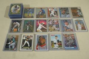lot 97 image: Baseball Cards - Ortiz, Kirilloff, Die Cuts