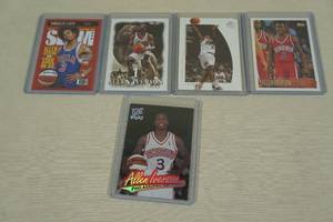 lot 121 image: Allen Iverson Basketball Cards - Ultra Rookie