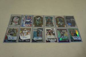 lot 127 image: Football Cards - Autos, Die-Cuts, Jersey
