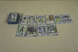 lot 130 image: Vikings Football Cards - Thielen, Jefferson, Moss, Cook, Hunter