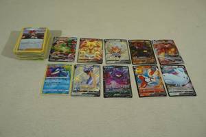lot 151 image: Pokemon Cards - Full Art and Holos, Large Assortment