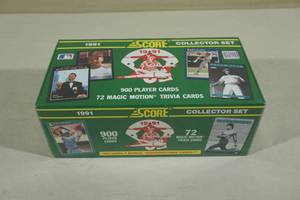 lot 159 image: 1991 Score Baseball Cards Compete Set