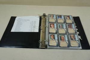 lot 163 image: Binder of X-Files Trading Cards