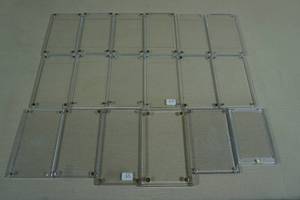 lot 171 image: Acrylic Protective Card Cases - Screw or Magnet Closure