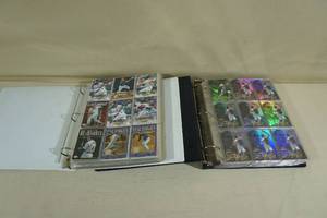 lot 179 image: 2 Binders of Baseball Cards - 1996 Fleer Flair Showcase