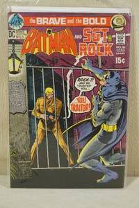 lot 184 image: Brave and the Bold Batman and Sgt Rock #96 Comic Book