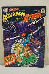 lot 191 image: Brave and the Bold Aquaman and the Atom #73 Comic Book - 12c