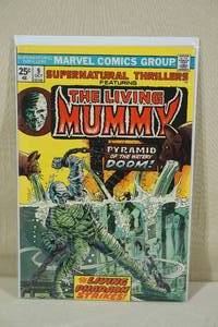 lot 198 image: The Living Mummy #9 Comic Book - 25c