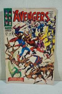 lot 199 image: The Avengers #44 Comic Book - 12c - Drawing on Cover