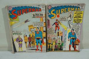 lot 204 image: Superman 12c Comic Books - #163, #168