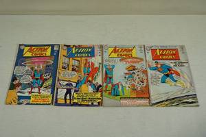 lot 206 image: Action Comics 12c Comic Books - Superman - #314, #327, #328, #331