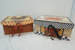 Decorative storage boxes