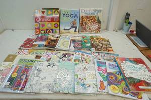 quilt books, color books
