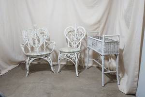 wicker patio set ,wicker plant stand