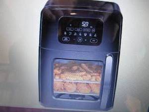 lot 9 image: Chefman TurboFry Touch 11.6-Qt. Air...