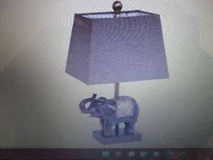 lot 32 image: Lalia Home Elephant 20-12 Table L...