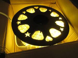 lot 56 image: Large Roll Rope Lighting (100 ft)...
