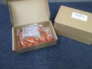 lot 64 image: 3- 20 pks Pumpkin LED Lights...