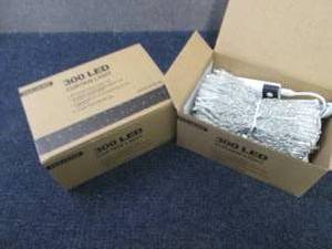 lot 80 image: 2 pks 300 ct Curtain Lights...