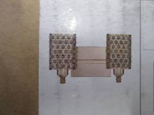 lot 82 image: Sconce Set...