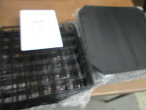 lot 136 image: 4-15 pks Wire Metal Panels(connecto...
