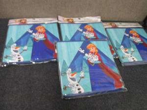 lot 138 image: 4 Disney Frozen Collapsible Bins...