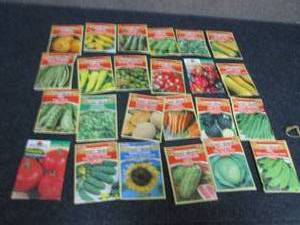 lot 146 image: 24 pks Assorted Ferry Morse Vegetab...