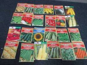 lot 149 image: 24 pks Assorted Ferry Morse Vegetab...