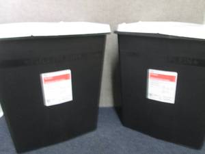 lot 173 image: 2 Kendall Hazardous Waste Bins...