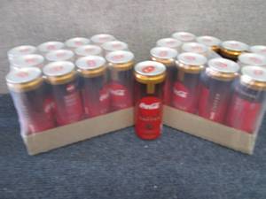 lot 244 image: 2-12 pks Coca Cola Caramel with Cof...