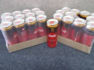 lot 246 image: 2-12 pks Coca Cola Caramel with Cof...