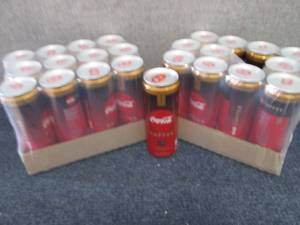 lot 250 image: 2-12 pks Coca Cola Caramel with Cof...