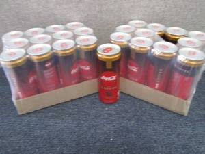 lot 251 image: 2-12 pks Coca Cola Caramel with Cof...