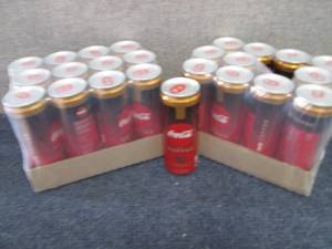 lot 252 image: 2-12 pks Coca Cola Caramel with Cof...