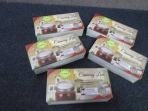 lot 261 image: 5- 36 pks Aozita Wide Mouth Canning...